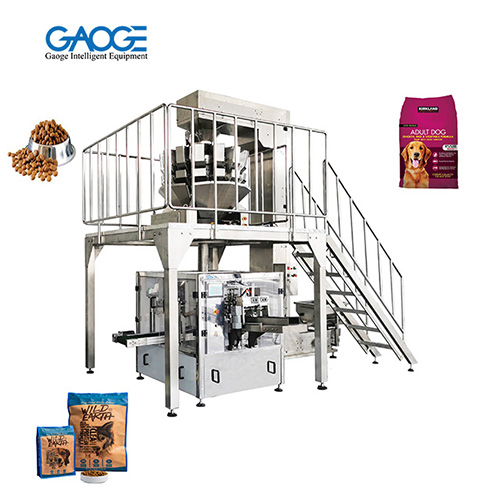 машина для упаковки гранул корма для домашних животных